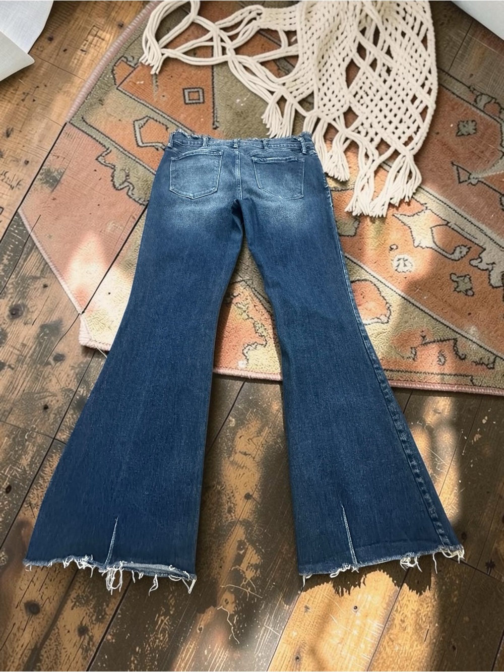 Kancan Button Fly Flare Jeans. Size: 15 - Picture 2 of 12